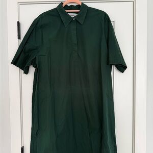 Simons Contemporaine Green Trapeze Dress